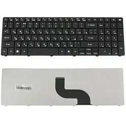 Клавіатура для ноутбука ACER (PB: LM81 LM85 TK81 TK85 TM05 TM85 TM93 GW: NEW90) rus чорний