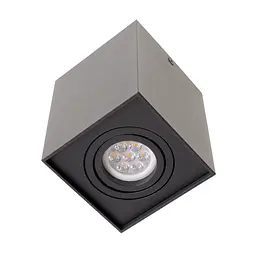Підсвічування тубус Brille AL-727/1 GU10 BK IP20 MR16 26-847