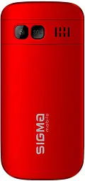 Кнопковий телефон Sigma mobile Comfort 50 Easy (CF115) Type-C червоний - мініатюра 2