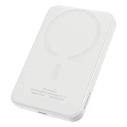 Зовнішній акумулятор Baseus Magnetic Mini Wireless Fast Charge Power Bank 5000mAh 20W Stellar White（With Simple Series Charging Cable Type-C to Typ (P10022107223-00) - мініатюра 7
