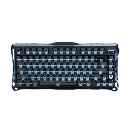 Клавіатура бездротова GravaStar K1 Stealth RGB Black (GS-K1-SB)