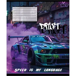 Набір зошитів Yes Drift А5 18 аркушів у лінію 25 шт. (768883) - мініатюра 4