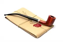 Люлька для паління Kaf Skeldon Churchwarden pear acrylic (KF235) - мініатюра 3