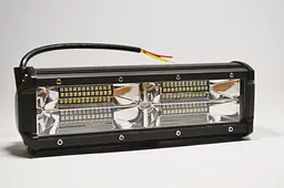 Світлодіодна балка фара LED / 237x80x60 mm / 144W / 3W x 48 / 10-30V / Далеке та Ближнє світло / 1 шт. (JR-W-144W) - мініатюра 3
