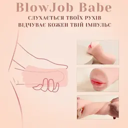 Мастурбатор-ротик I’MCUM BlowJob Babe (7970379617690) - мініатюра 3
