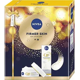 Набір подарунковий для жiнок NIVEA 2025 Firmer Skin Q10 Power: Крем 50мл + Крем 15мл