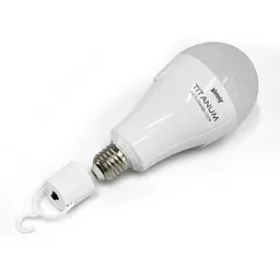 Лампочка TITANUM акумуляторна A80 12W E27 4000K 230V (TL-EMA80-12274) - мініатюра 7