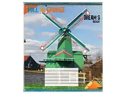 Зошит в лінію МРІЇ ЗБУВАЮТЬСЯ 18 арк. 20 шт./уп. 3444 арк. Вітряки - мініатюра 2