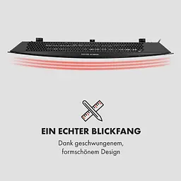 Конвекторний обігрівач Klarstein Bornholm Single Smart чорний (10035238)  - мініатюра 2