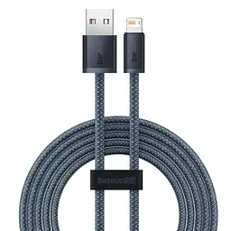 Кабель Baseus Dynamic Series Fast Charging Data Cable USB to iP 2.4 A 2 m Grey (CALD000516)