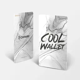 Криптогаманець CoolWallet Go набір з 2 карток Twist Flow (CWGOTF)