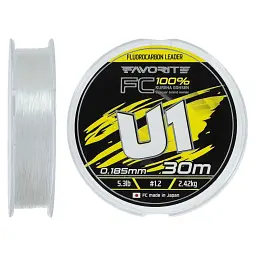 Флюорокарбон Favorite U1 FC 30 м 1.2/0.185 мм 5.3 lb/2.42 кг
