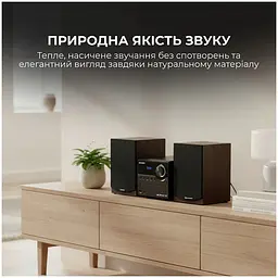 Мікросистема Sharp Micro Sound System Brown (XL-B517D(BR)) - мініатюра 9