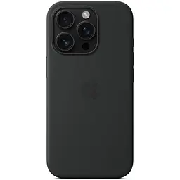 Силіконовий чохол CasePro Silicone Case with MagSafe Black для iPhone 16 Pro - мініатюра 4