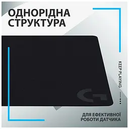 Килимок для мишки Logitech G240 Gaming Mouse Pad Black (943-000785) - мініатюра 8