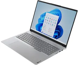 Ноутбук Lenovo ThinkBook 16-G6 16' WUXGA IPS AG, AMD R7-7730U, 16GB, F512GB, UMA, DOS, сірий (21KK0048RA) - мініатюра 2