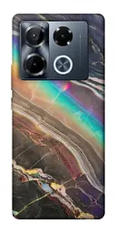 Чохол Demsky Райдужний мармур для Infinix Note 40 Pro 4G