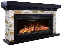 Камінокомплект ArtiFlame Ludwig AF42 махагон коричневий антик - мініатюра 2