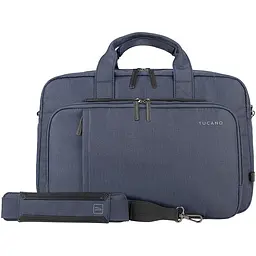 Сумка для ноутбука Tucano 15.6" Flash Blue (BFLASH15-B) - мініатюра 9