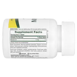 Мелатонін швидкої дії Melatonin 5 мг - 90 таблеток - мініатюра 2