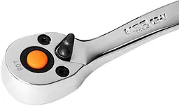 Neo Tools Набір торцевих головок, 12шт, 1/2", тріскачка 90 зубців, CrV - мініатюра 5