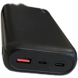 Зовнішній акумулятор (павербанк) S-link PD20W+QC 3.0 Black