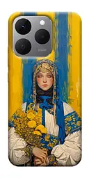 TPU чохол Demsky Ukrainian woman для Realme 15T