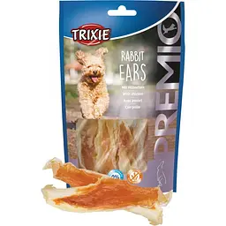 Ласощі для собак Trixie PREMIO Rabbit Ears 80 г (курка та кролик) - мініатюра 4