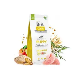 Сухий корм Brit Care Dog Sustainable Puppy для цуценят, з куркою та комахами, 12 кг - мініатюра 6