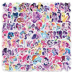 Стікерпак Набір наклейок GeekLand Май Літл Поні My Little Pony 100 штук - мініатюра 3