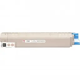 Тонер-картридж BASF OKI C810 Black 44059120/44059108 (KT-C810K) - мініатюра 2