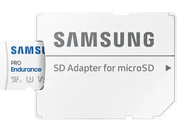 Карта пам'яті Samsung Pro Endurance microSDXC Class 10 UHS-I U3 V30 + SD adapter 128 GB (MB-MJ128KA) - мініатюра 3