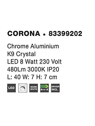 Бра Nova Luce CORONA 83399202 - мініатюра 4