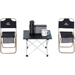 Розкладний стіл Naturehike NH19Z008-Z L Black [145994] - мініатюра 2