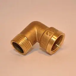 Коліно перехідне Lexline К.0122-1-В 1/2" ВН посилене латунь 30412 - мініатюра 3