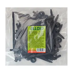 Стяжка Alloid 20х90мм, пластик, 50шт./уп., чорний (PC-209050B) - мініатюра 4