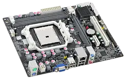 Материнська плата Elitegroup A55F-M3 Socket FM1 (A55F-M3) Б/В - мініатюра 2