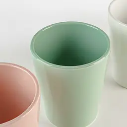 Горщик для квітів МВМ My Home, 16 см, зелений (DH-FLOWERS-29 GREEN) - мініатюра 5