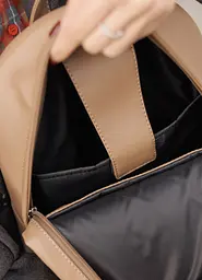 Жіночий рюкзак Sambag Brix Classic кавовий 35 х 25 х 12 см (14511021) - мініатюра 6