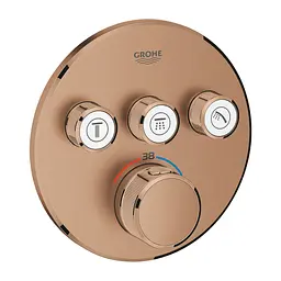 Термостат для вбудовуваного монтажу на 3 виходи Grohe Grohtherm SmartControl 29121DL0, Теплый закат