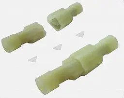 Конектори повністю ізольовані АСКО-УКРЕМ MDFNY 1.25-250 папа 100 шт. (A0060150009) - мініатюра 2