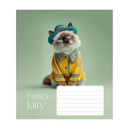 Зошит Школярик Star Fashion pets 18 аркушів лінія (018-3687L), в асортименті - мініатюра 4
