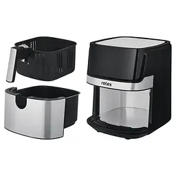 Мультипіч Rotex ROM680-XL MultiFry 6л 1700Вт Чорний/Сріблястий - мініатюра 9