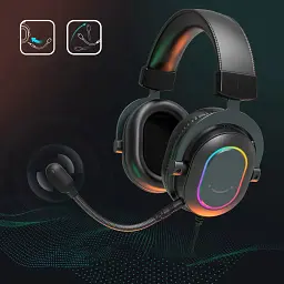 Навушники HF Stereo Fifine H6 Black UA - мініатюра 6