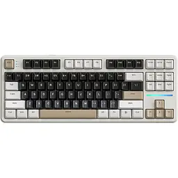 Клавіатура Attack Shark X87 RGB Linear Strawberry Switch Cheese White (AS-6972792471471-CW) [166724]