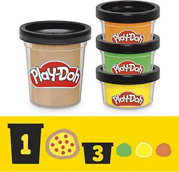 Набір для творчості Hasbro з масою для ліплення Play-Doh Черепашки-ніндзя: Піца-атака(G1829) - мініатюра 6