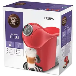 Кавоварка Krups Dolce Gusto Genio S Plus капсульна 0.8 л червона (KP340510) - мініатюра 7