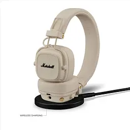 Навушники Marshall Major V Cream Original (Підтримка офіційного додатку)(1006833) - мініатюра 6