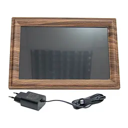 Фоторамка електронна Digital Photo Frame 10.1" з Wi-Fi, музика, фото і відео, IPS екран 1280×800 - мініатюра 6