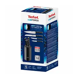 Набір ножів Tefal Ice Force,у пластиковій колоді, 4шт, нержавіюча сталь, пласт (K2325S75) - мініатюра 6